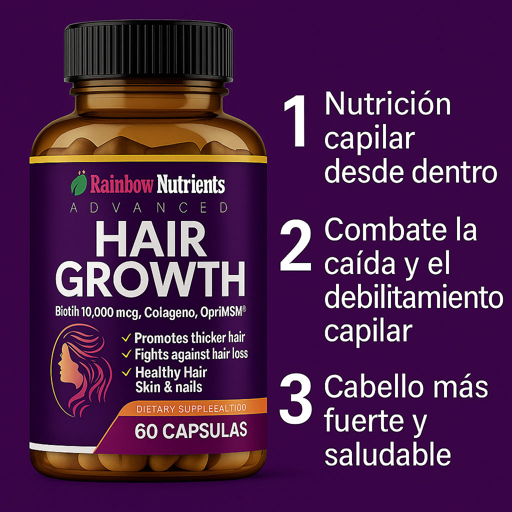 Cápsulas para el crecimiento del cabello MULTISEX