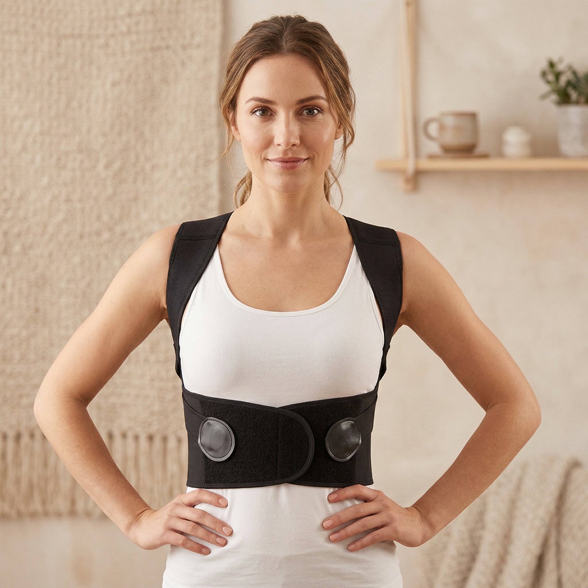 Corrector de postura y zona lumbar